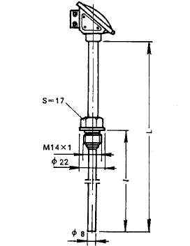 WZP-280固定螺紋小接線盒式熱電阻安裝圖片 WZP-280固定螺紋小接線盒式熱電阻安裝圖片
