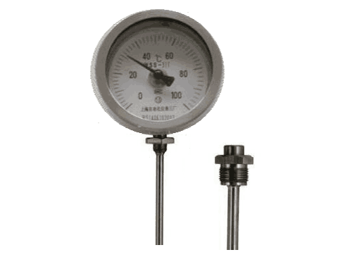 WSS-361可動(dòng)外螺紋徑向抽芯式雙金屬溫度計(jì)